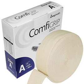 Comfigrip Size 'A' Elastic Tubular Compression Sprain Strain Bandage, for Small Childs Arms Legs Feet, (for Limb Circumference 10-13cm) - 10m Roll