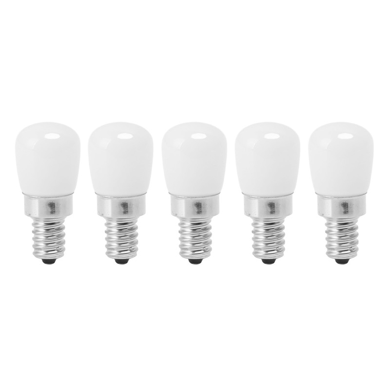 5Pcs LED Refrigerator Light Bulb Fridge Lamp E12 for Freezer