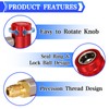 R1234yf Adapter, Adjustable 1234yf Adapter, High/Low Pressure Side R1234yf Quick