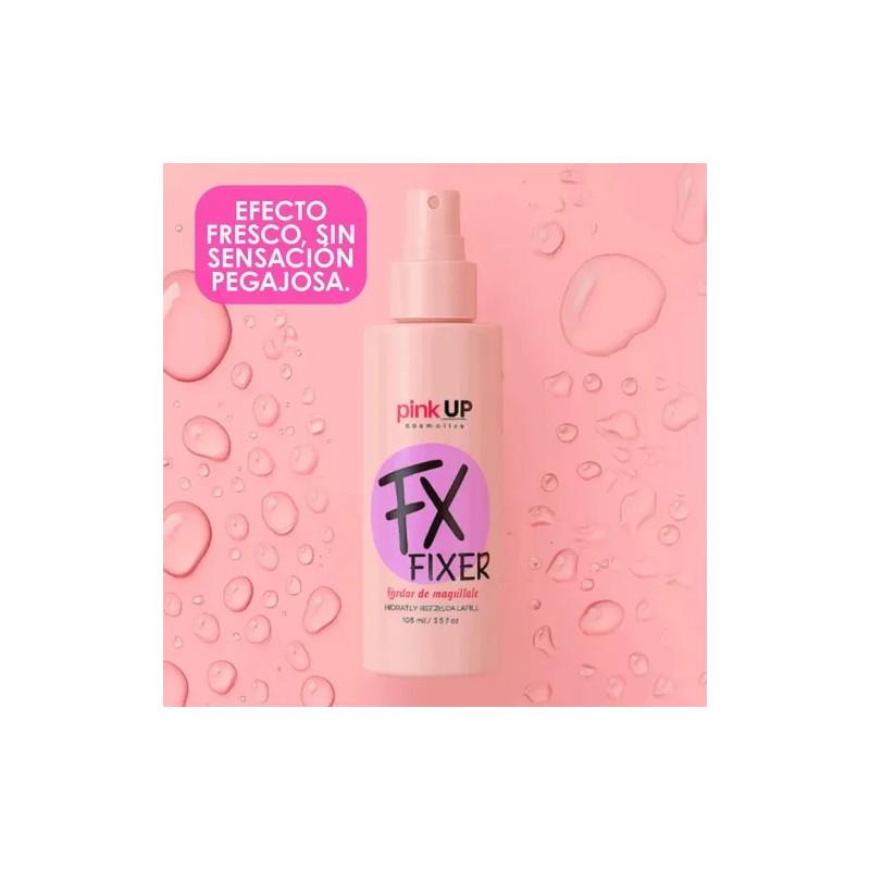 Fijador De Maquillaje Pink Up Fx Larga Duración