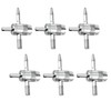BOXOB 12pcs 4-Way Tyre Valve Stem Core Tool, 4 in