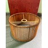 Bamboo LampShades Medium Rattan Lamp shade,Drum,Boho Lamp shades For Table