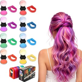 Tiza Temporal para el Cabello de Ocho Colores, Unisexo