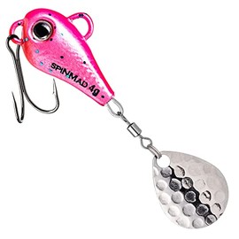 SpinMad 4 g lead head spinner, jig spinner, colour: favourite bait: pinky