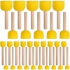 Round Sponges Brush Set, 30 Pcs Round Foam Brush for