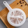 2pcs Plastic Nylon Fine Mesh Strainer,200 Mesh Fine Mesh Food
