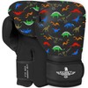 Kids Printed Knockout Boxing Gloves with Padded Protection (Dinosaur) -