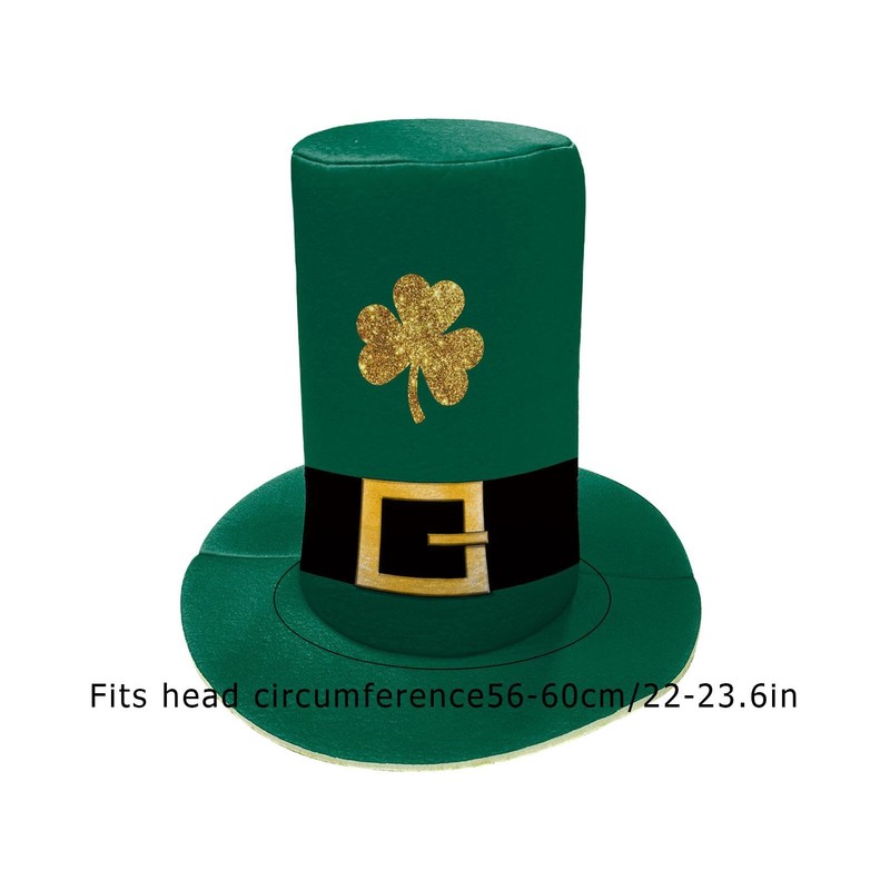 St Patricks Day Top Hat,Leprechaun Top Hat Headwear - Photo