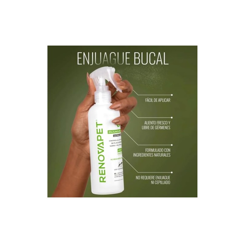 Renovapet Solución para el Cuidado Oral Orgánica (Estilo 12)