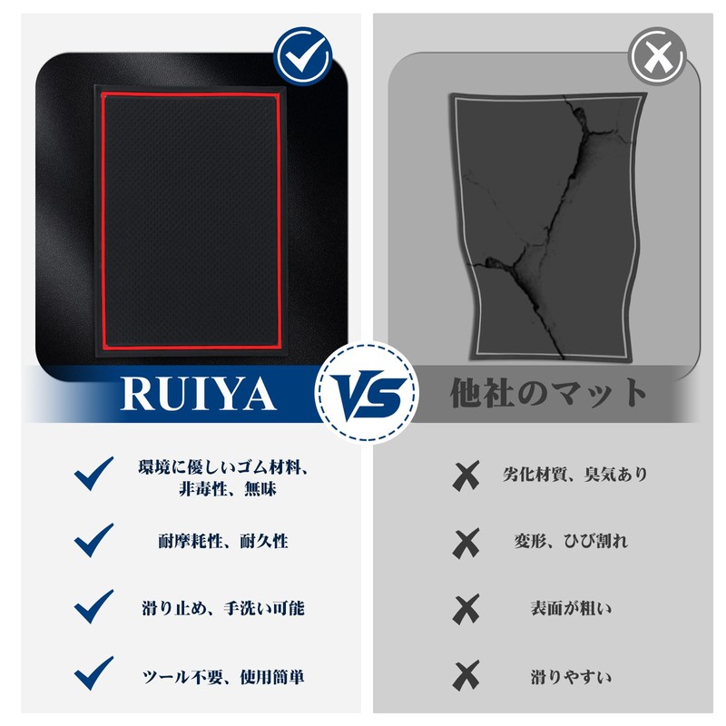 【RUIYA】Suzuki Every DA17V DA17W Dedicated Rubber Mat Rubber Mat Every