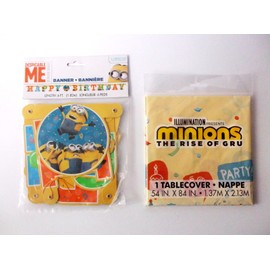 Unique Minions The Rise Of Gru Party Supplies-Hangi