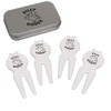 Azeeda 'Silly Goose' Golf Divot Tool/Repair Fork Gift Set (GO00069028)