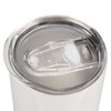 Sublimation Tumblers 20oz Straight Detachable Bluetooth Speaker Tumblers Portable Insulated