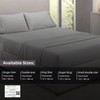 Deep Fitted Bed Sheets Easy-Care Non-Iron Percale 10'' / 25CM