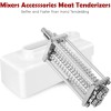 Slltto Meat Tenderizer for Kitchenaid Cuisinart Stand Mixer with Stainless