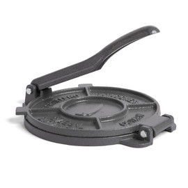 Alpha Living Tortilla Press – 8 Inch Cast Iron Quesadilla Maker – Heavy Duty Empanada Maker Press – Cast Iron Tortilla Maker for Kitchen, Home Use