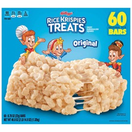 Kellogg's Rice Krispies Treats, 60 bars