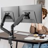 WALI Dual Monitor Mount, Monitor Arms for 2 Monitors Fully