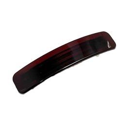 Gachipin® No-Slip Barrette, Corner Glossy Barrette (Brown)