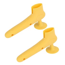 Tofficu 2pcs Gloves Absorbent Door Shield Gate Wall Protector Silicone Door Knob Sleeve L Shape Door-knob Cover Door Stop Wall Silicone Door Knob Bumper Suction Cup Door Handle
