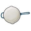 Mirro MIR-19061 12" Cast Iron Skillet, 12 Inch, Teal