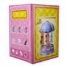 Innovative Children Carousel Birthday Gift Plastic Ornaments Luminous Eight Tone