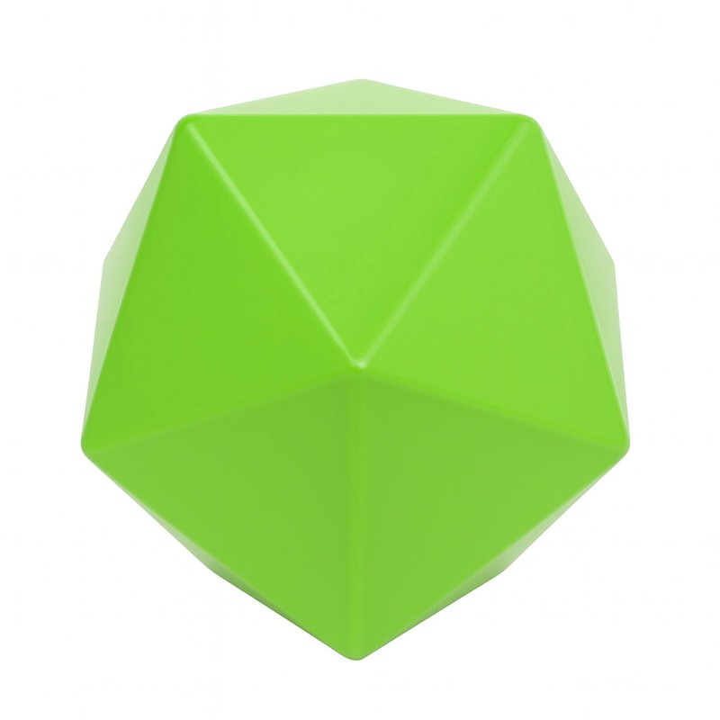 Oypla Coco Equestrian Green Refillable Hexagonal Horse Treat Ball Stable