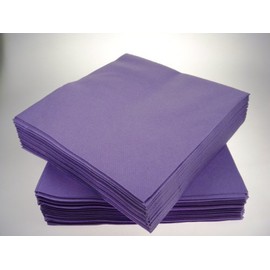 Thali Outlet - 50 Tablin Airlaid 40cm LILAC Colour Napkins