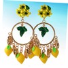 BESPORTBLE Baroque Style Earrings Unique Ear Accessories Casual Jewelry Party