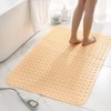 Shower Mat, 48 x 48 cm, Non-Slip Square Bath Mat,