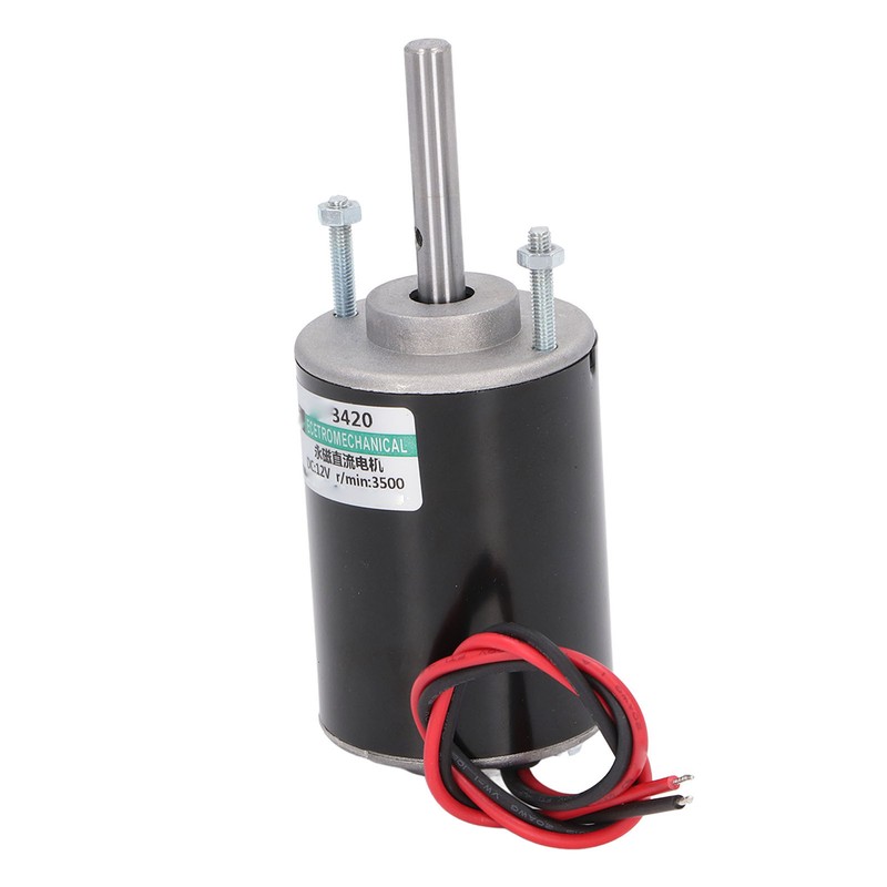 12V 30W High Speed Permanent Magnet DC Motor 3420 Forward