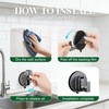 4 Pcs Suction Cup Hooks - Heavy Duty No-Drill Removable