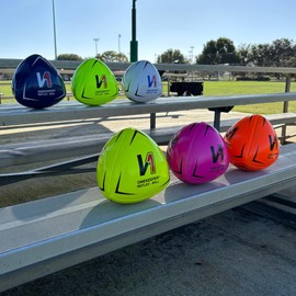 ONEKEEPER Soccer Reflex & Reaction Ball Blue for Agility, Reflex, and Speed Training for Kids and Juniors (Blue)