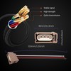 HiSport 2U5Z13411SA Turn Signal Light Socket with 3 Wire Pigtail