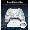 BLESSOURCE PC Controller,Bluetooth Controller with Hall Triggers,Hall Joysticks,RGB Light,for PC/Switch/iOS/Android