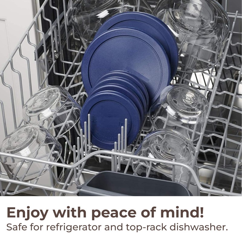 Wood Grip - Lids for Pyrex and Anchor Round Glass