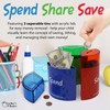 Save Spend Share Jar – Teach Smart Money Habits! -