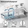 Liuoud 5 Pack Shower Caddy Organizer Rack Shelf for Inside
