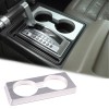 cartiangous Aluminum Interior Shifter Console Cup Holder Heighten Pad For
