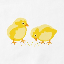 CafePress Baby Chicks Kitchen Apron with Pockets, Grilling Apron, Baking Apron