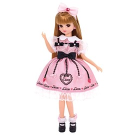 Takara Tomy Licca TAKARA TOMY Doll LD-10 Daisuki Licca-chan Dress Up Doll Pretend Play Toy 3 Years Old Passed Toy Safety Standards ST Mark Certification