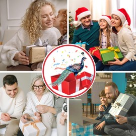 Kircust Metal Peacock Statue for Outdoor Decor - 24" L Elegant Peacock Sculpture for Garden, Patio, Yard, or Home - Weatherproof & Handcrafted Peacock Art