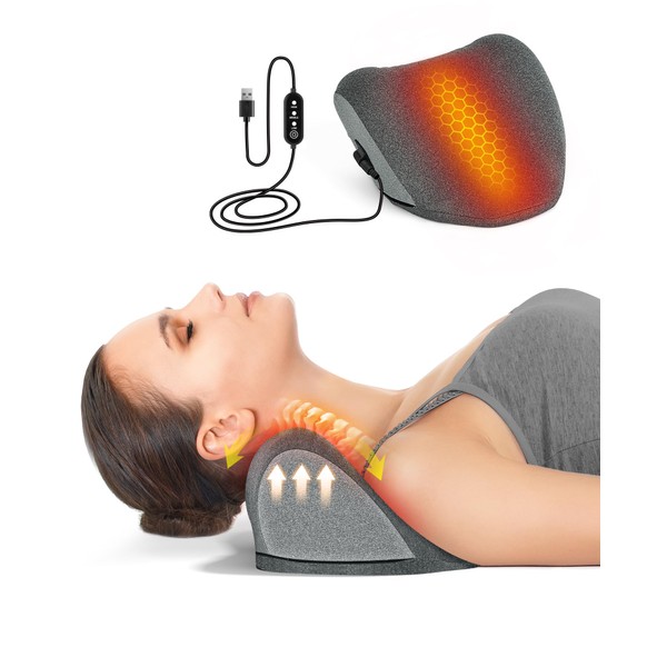 BETOVIN Heated Neck Stretcher for Pain Relief - Neck and