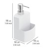 Wenko 3620115100 Washingup Liquid Dispenser True Colours Festival White SoftTouch