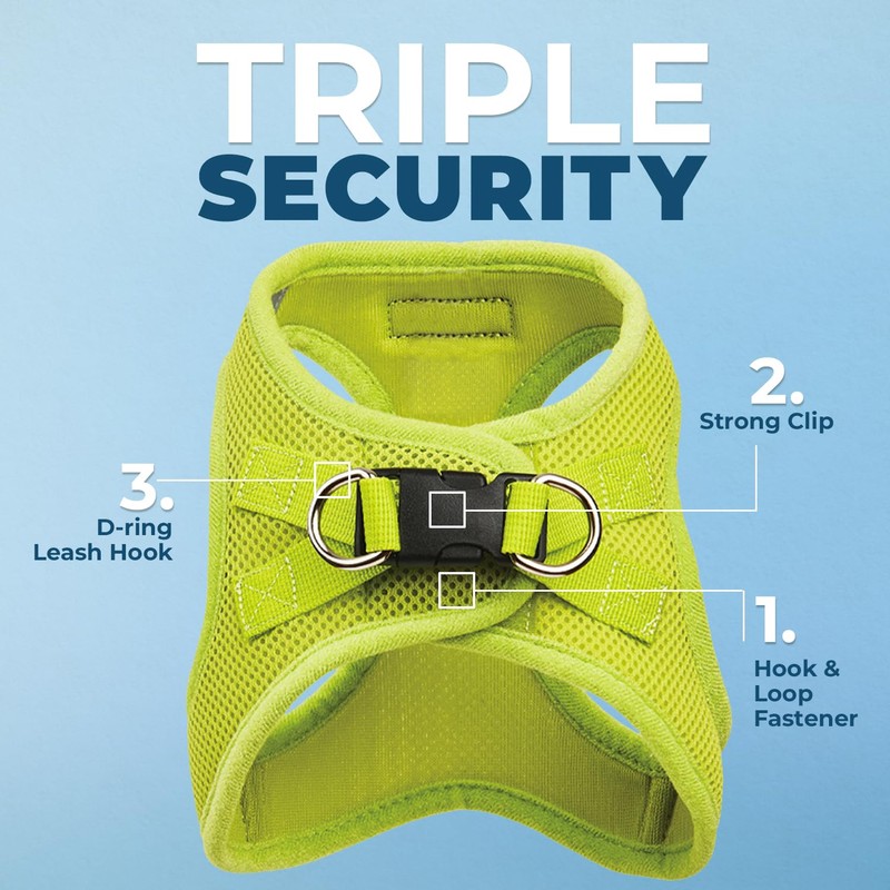 Voyager Step-in Air All Weather Mesh Harness and Reflective Dog