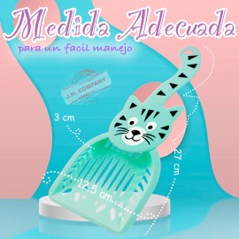 J.H. Company Pala Para Arenero De Gato Mascota Recogedora Heces 17429