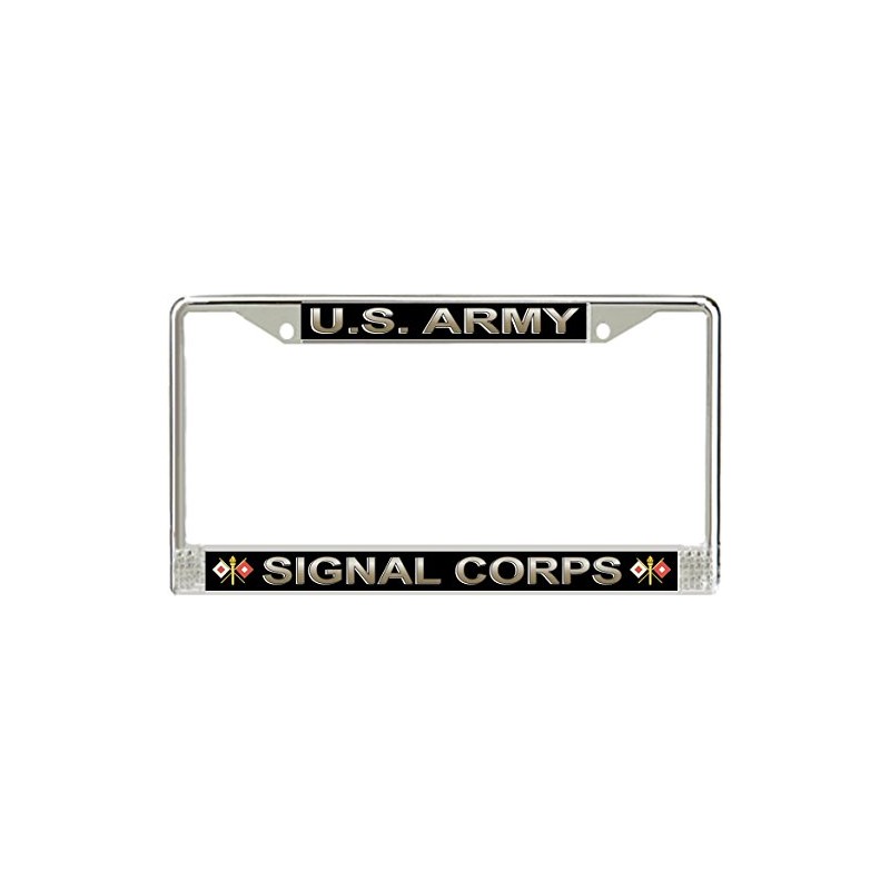 MilitaryBest US Army Signal Corps License Plate Frame