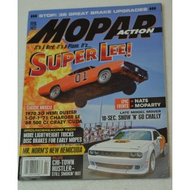 MOPAR ACTION MAGAZINE SUPER GENERAL LEE DUKES OF HAZZARD FEBRUARY 2022