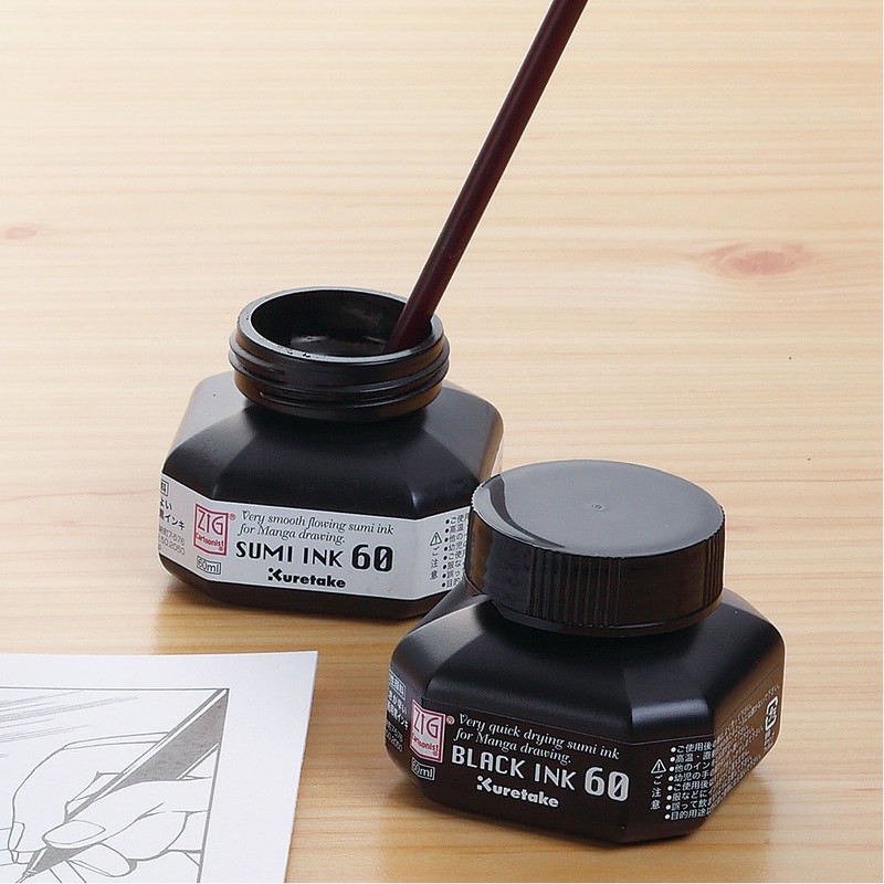 呉竹(Kuretake) ZIGCARTOONISTSUMIINK6060mlCNCE103-6