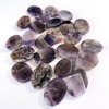 Amethyst Crystal Worry Stone Stress Relief Gift Birthday Anniversary Xmas